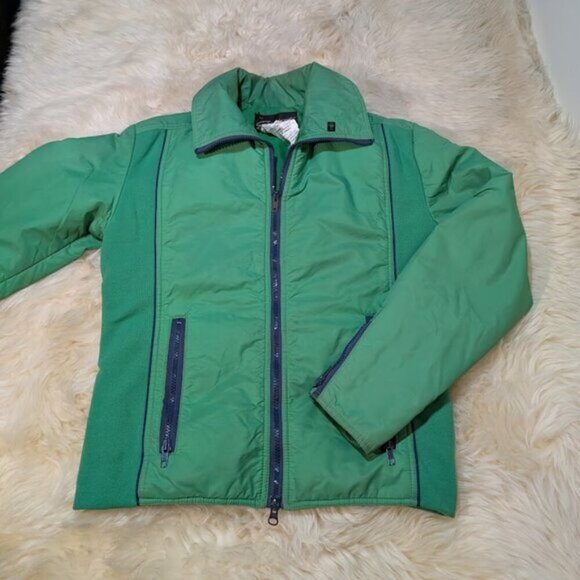 Vintage Sportcaster Seattle Green Light Ski Jacket- Size Medium - Picture 1 of 14